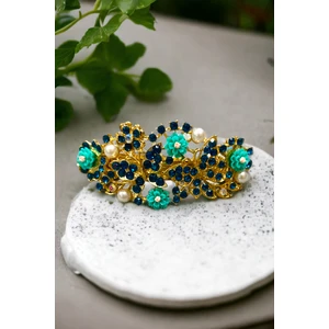 Kadın Mekanizmalı Kristal Taşlı Toka