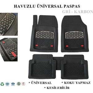 Opel Grandland 2023 4d Havuzlu Üniversal Max Paspas Siyah - Gri