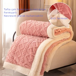 Taff Polar Battaniye - Pembe (Yurt Dışından)