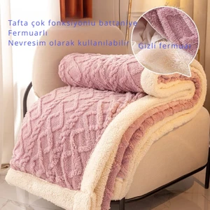 Taff Polar Battaniye - Açık Gri (Yurt Dışından)
