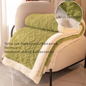 Taff Polar Battaniye - Açık Gri (Yurt Dışından)