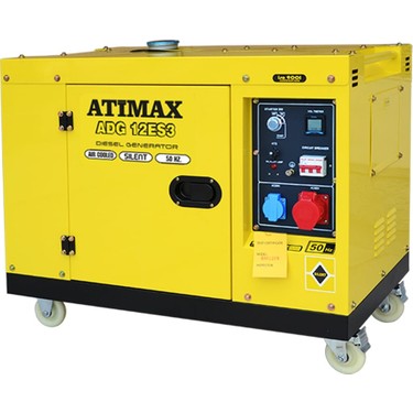 Atimax Adg 12 Es3 Trifaze 10 Kva Dizel Kabinli Marşlı Fiyatı