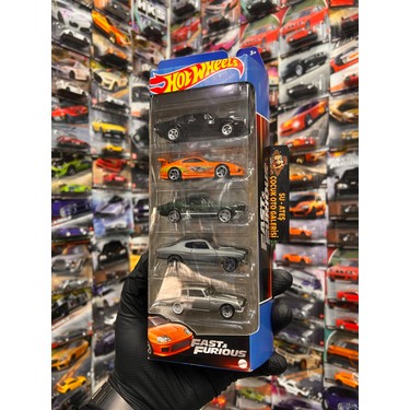 Hot Wheels ファスト＆フューリアス ミニカー 5台セット Hot Wheels 5'li Fast And Furıous Set ( Su Ateş Toys) Fiyatı