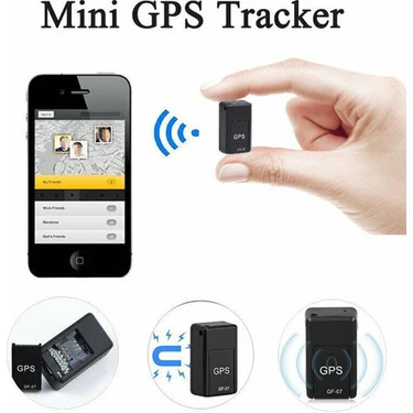 Htun Manyetik Mini Gps Tracker Araba Çocuklar Gsm Gprs Gerçek Zamanlı Izleme Bulucu Cihazı (Yurt