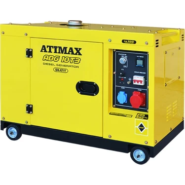 Atimax Adg 10 Es3 Trifaze 9 Kva Dizel Kabinli Marşlı
