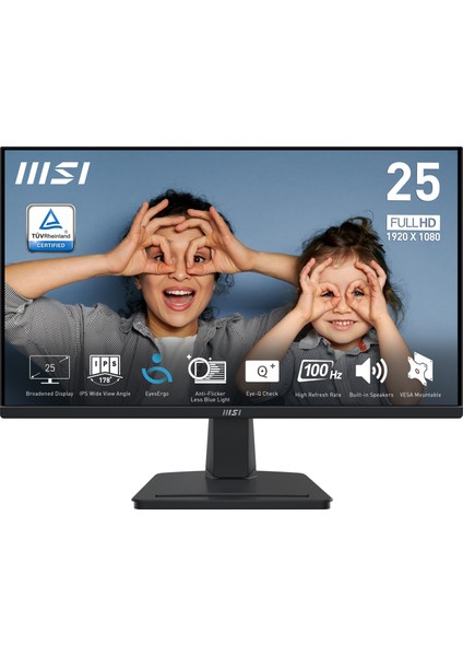 24.5" PRO MP251 1920x1080 (FHD) FLAT IPS 100HZ 1MS ADAPTIVE-SYNC MONITOR