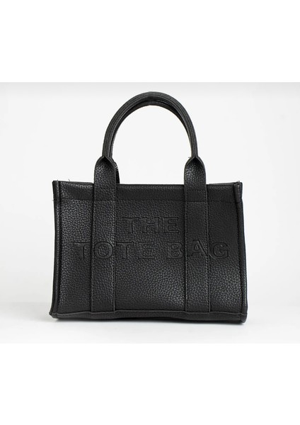 The Tote Bag Deri Görünümlü El ve Omuz Çantası fiyatları