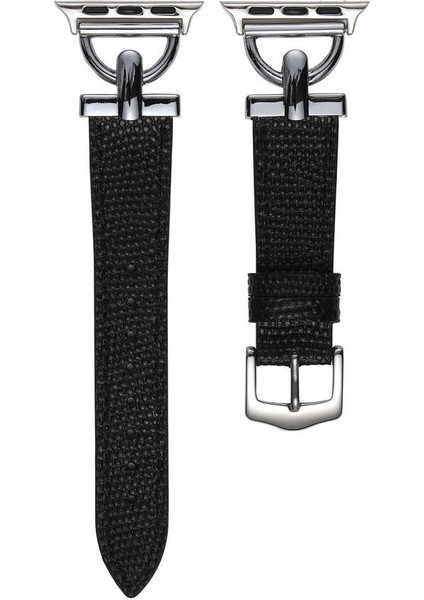 Apple Watch 44MM Kordon Krd-53 Deri Strap Kayış modelleri