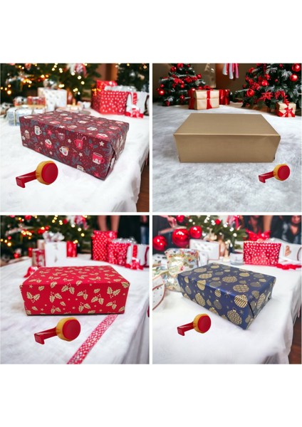 Roco Paper Hediye Paketleme Bantı ve Kesme Aleti 1.2 cm * 10 Mt. (Para bantı) fırsatları