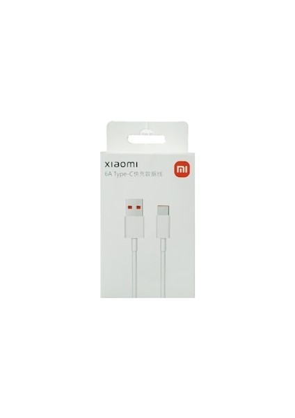 Mobilzone Xiaomi Turbo Hızlı Şarj Kablosu 6A Type-C