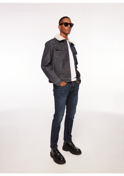 Erkek Denim Ceket 6RZB48 1500 Indıgo Denım indirimleri