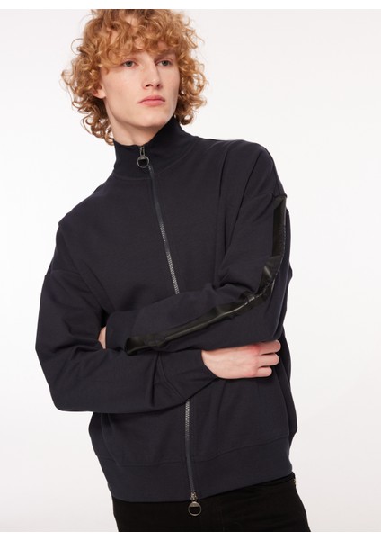 Lacivert Erkek Sweatshırt 6Rzmcb 1510 Navy modelleri