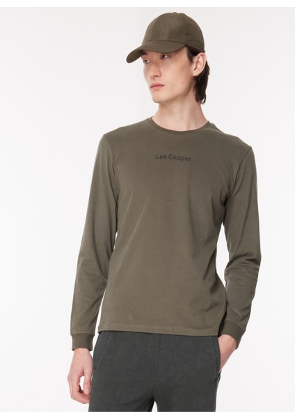 O Yaka Haki Erkek T-Shirt 241 Lcm 242005 Hugh Hakı