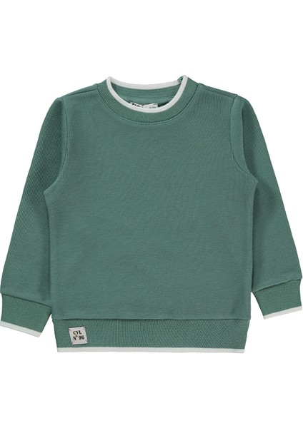 Erkek Çocuk Sweatshirt 2-5 Yaş Haki