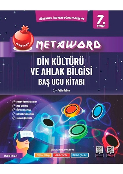 7. Sınıf Metaword Din Kültürü ve Ahlak Bilgisi Baş Ucu Kitabı