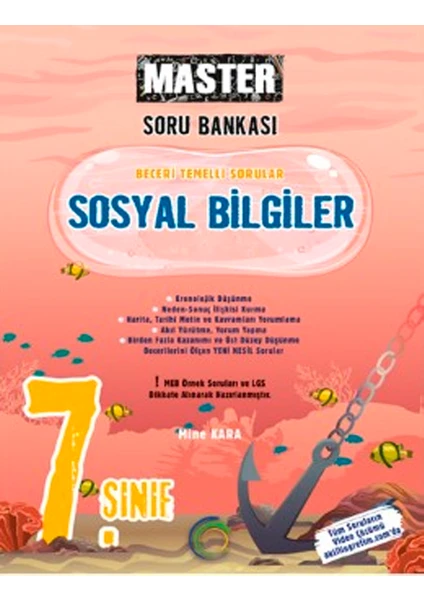 Okyanus Yayınları 7. Sınıf Master Sosyal Bilgiler Soru Bankası