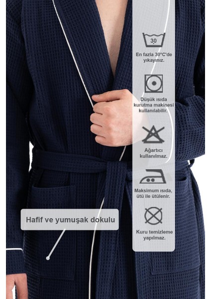 Unisex Soho Pike Bornoz Lacivert indirimleri
