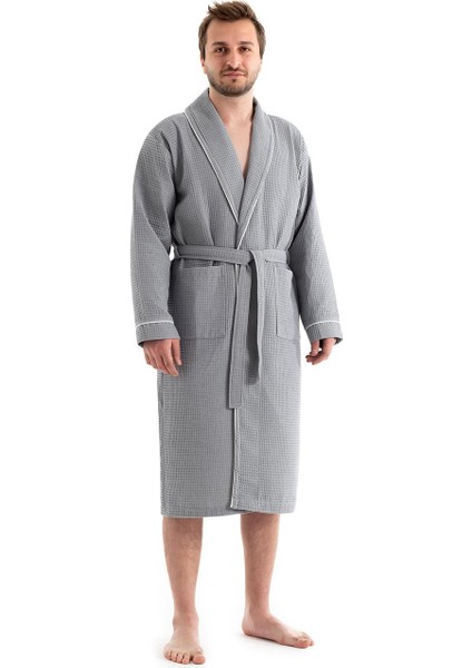 Unisex Soho Pike Bornoz Gri