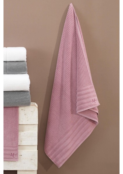 Export Havlu Loan 100% Mıcro Cotton 90*150 cm Tekli Pembe