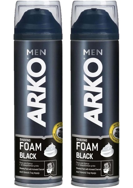 Black Tıraş Köp 200 ml (2 Adet)