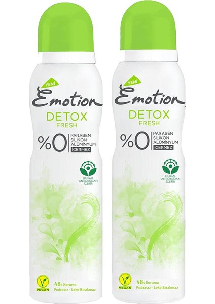 Deodorant Detox Fresh 150ML (2 Adet)