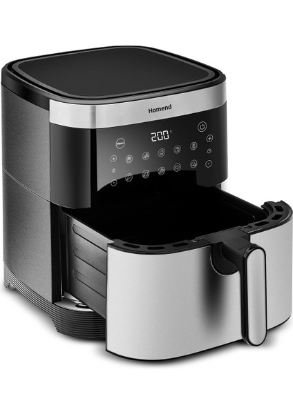 Airfryday Inox 2512H Xxxl Dokunmatik Ekran 10 Programlı Airfryer