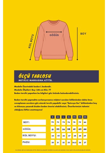 Erkek Gri Çift Bisiklet Yaka Baskı Detaylı Standart Rahat Kesim Sweatshirt