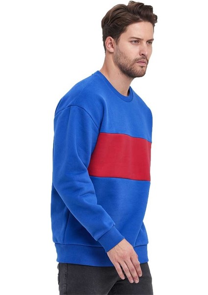 Erkek 3 Iplik Oversize Sweatshirt