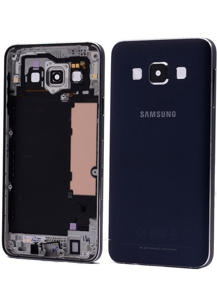 Samsung Galaxy A300 A3 Full Kasa Kapak Siyah