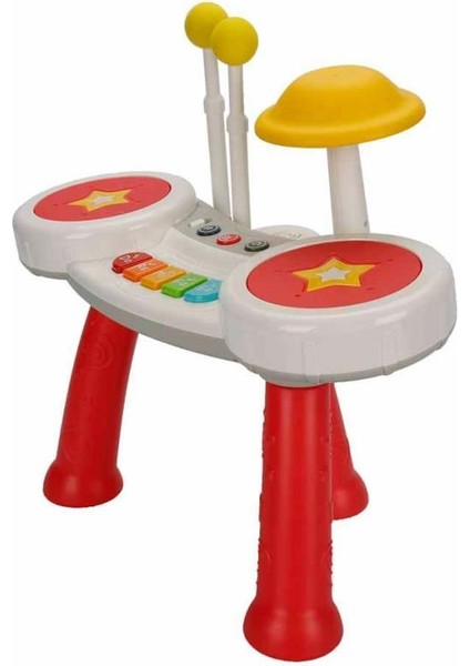 Oyuncak Babycim Küçük Müzisyen Setim Piano & Bateri HE0525/HE0526, Çocuklar Için Oyuncak Müzik Aleti modelleri