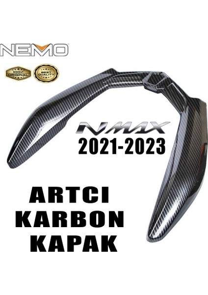 Yamaha Nmax 125/155 2021-2023 Artçı Karbon Kapak