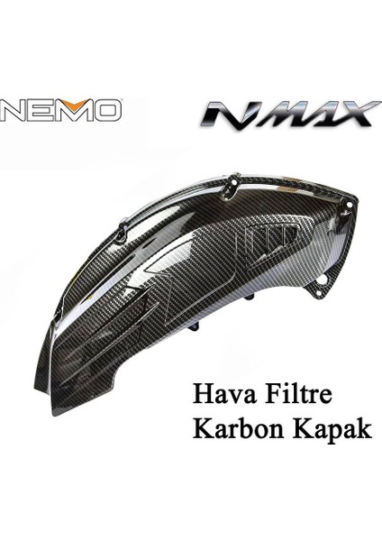 Yamaha Nmax 125/155 2021-2023 Hava Filtre Kapak Karbon