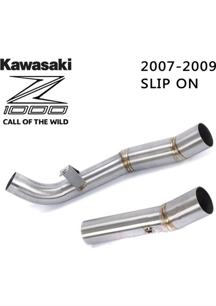 Kawasaki Z1000 2007-2009 Egzoz Bağlantı Ara Boru Seti