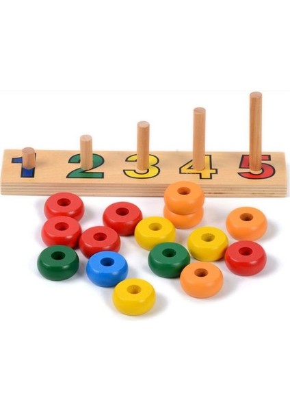 Yeni Ahşap Oyuncak Bebek Oyuncak Montessori Sayma Diskler Istifleme Sıralama Kurulu Binası Erken Çocukluk Eğitim Okul Öncesi Çocuk Hediyeler | Matematik Oyuncakları (Yurt Dışından)