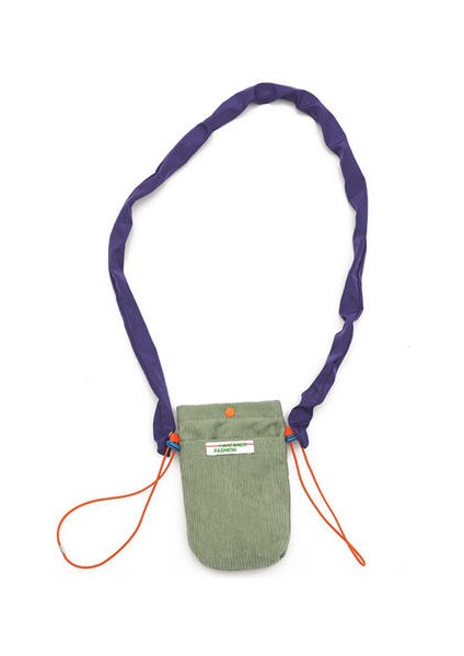 Kadife Mini Çanta, Niş Retro Cep Telefonu Çantası, Kontrast Rengi Tek Omuzlu Haberci Çanta (Yurt Dışından)