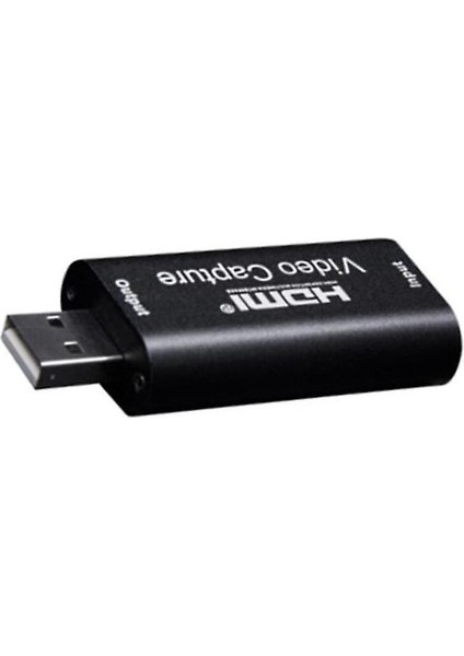 HDMI Video Yakalama Kartı USB 2.0 / 1080P Hd Kaydedici Video Canlı Streaming / Oyun Için (Yurt Dışından)