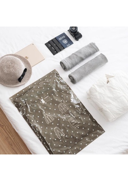 2pcstrelve Giyi Kadın Vacum El Rul Sıkıştırma Çantası, Aşağı Ceket Kazak Havlu Depolama Çantası (Yurt Dışından)