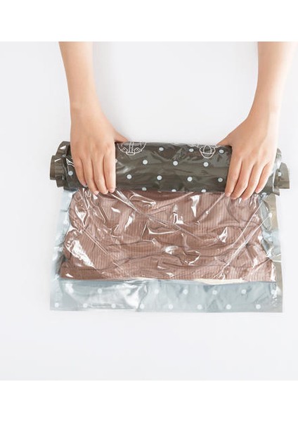 2pcstrelve Giyi Kadın Vacum El Rul Sıkıştırma Çantası, Aşağı Ceket Kazak Havlu Depolama Çantası (Yurt Dışından) fırsatları