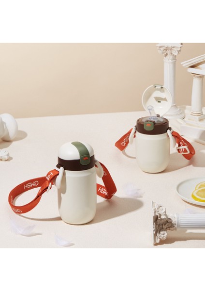 280ML/360ML Termos Kupası, Samanı Olan Çocuklar Için Uygun Bir Kayış Termos Kabı Taşıma (Yurt Dışından) fırsatları