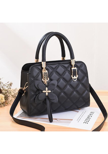 Kore Tarzı Moda Eşkenar Eşdeğer Çanta, Kadın Çantası Basit Omuz Messenger Çantası (Yurt Dışından)
