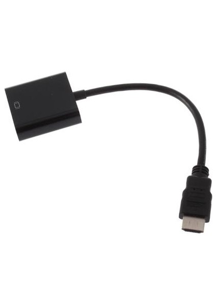 HDMI Erkek VGA Rgb Kadın HDMI Için VGA Video Dönüştürücü Adaptörü 1080 P Pc Için (Yurt Dışından)