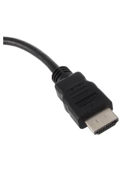 HDMI Erkek VGA Rgb Kadın HDMI Için VGA Video Dönüştürücü Adaptörü 1080 P Pc Için (Yurt Dışından)