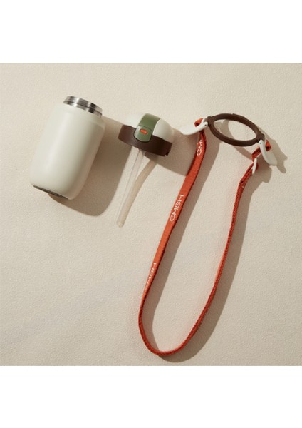 280ML/360ML Termos Kupası, Samanı Olan Çocuklar Için Uygun Bir Kayış Termos Kabı Taşıma (Yurt Dışından) fiyatları