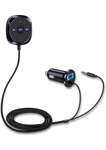 Ctmw Bluetooth Araç Kiti Bluetooth Alıcısı, Bluetooth Eller Serbest Ses Adaptörü Dahili Mikrofon Ai (Yurt Dışından)