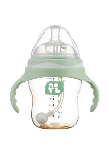 1PSC240ML Anti-Damla Ppsu Şişesi, Anne Sütü Anti-Boktan ve Anti-Flatulans Sütten Kesme Cihazı, Büyük Kapasiteli Anne ve Bebek Ürünleri Taklit Edilmesi (Yurt Dışından)