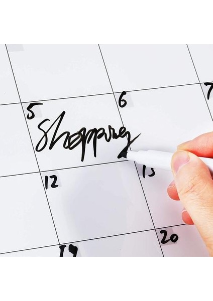 Kuru Silme Buzdolabı Manyetik Takvimi-Beyaz Tahta Manyetik Takvim (Yurt Dışından)