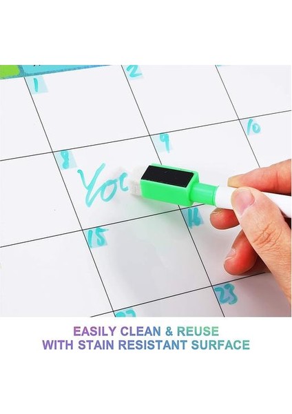 Kuru Silme Buzdolabı Manyetik Takvimi-Beyaz Tahta Manyetik Takvim (Yurt Dışından) modelleri