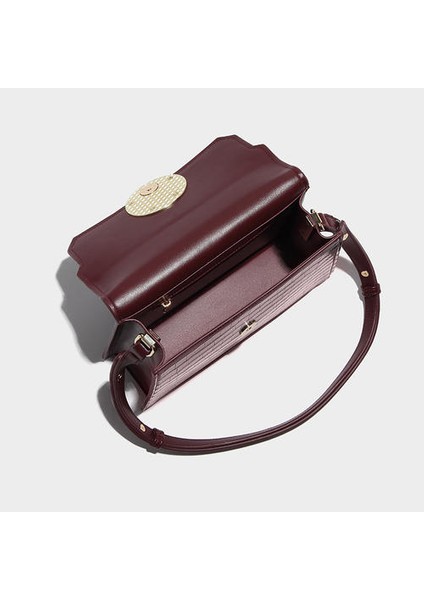 Under Embuette Retro Messenger Küçük Kare Çanta, Timsah Desen Niş Işık Lüks Omuz Çantası (Yurt Dışından)