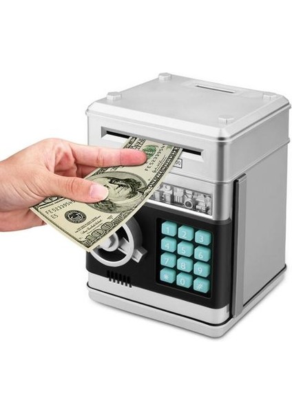 Elektronik Kumbara Atm Şifre Para Kutusu Nakit Paraları Tasarrufu Kutusu Atm Kodu Bankası Otomatik Mevduat Banknot Noel Hediyesi | Para Kutuları (Yurt Dışından)