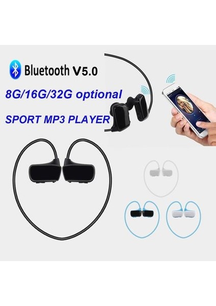 003 Mp3 Çalar Kablosuz Kulaklık Bluetooth Kulaklık Stereo Spor Kulaklık 16G Müzik Çalar | Tv Kutusu | Seti Üst Boxsmart Set Üst Kutusu (Yurt Dışından)